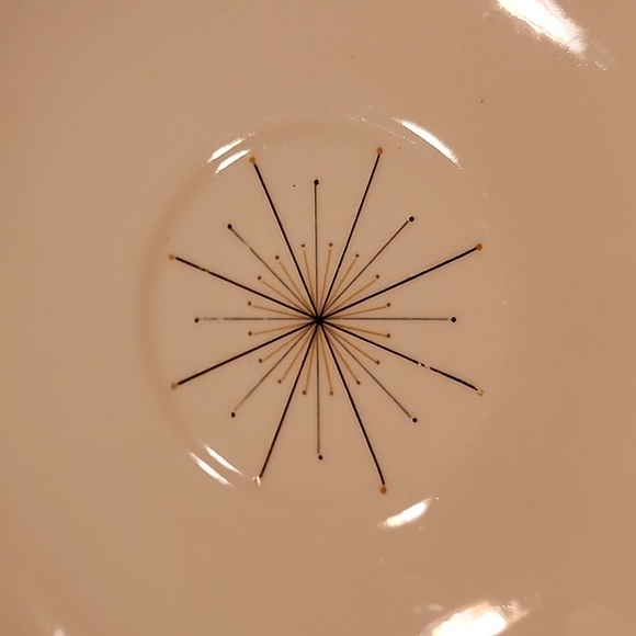 Modern Star Vintage Atomic MCM 6.5" Plates, Made In USA - Picture 2 of 6